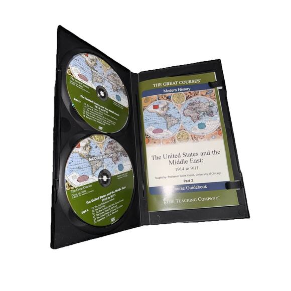 GREAT COURSES DVD The United States and the Middle East 1914 - 9/11 Part 1 & 2 - Picture 6 of 6